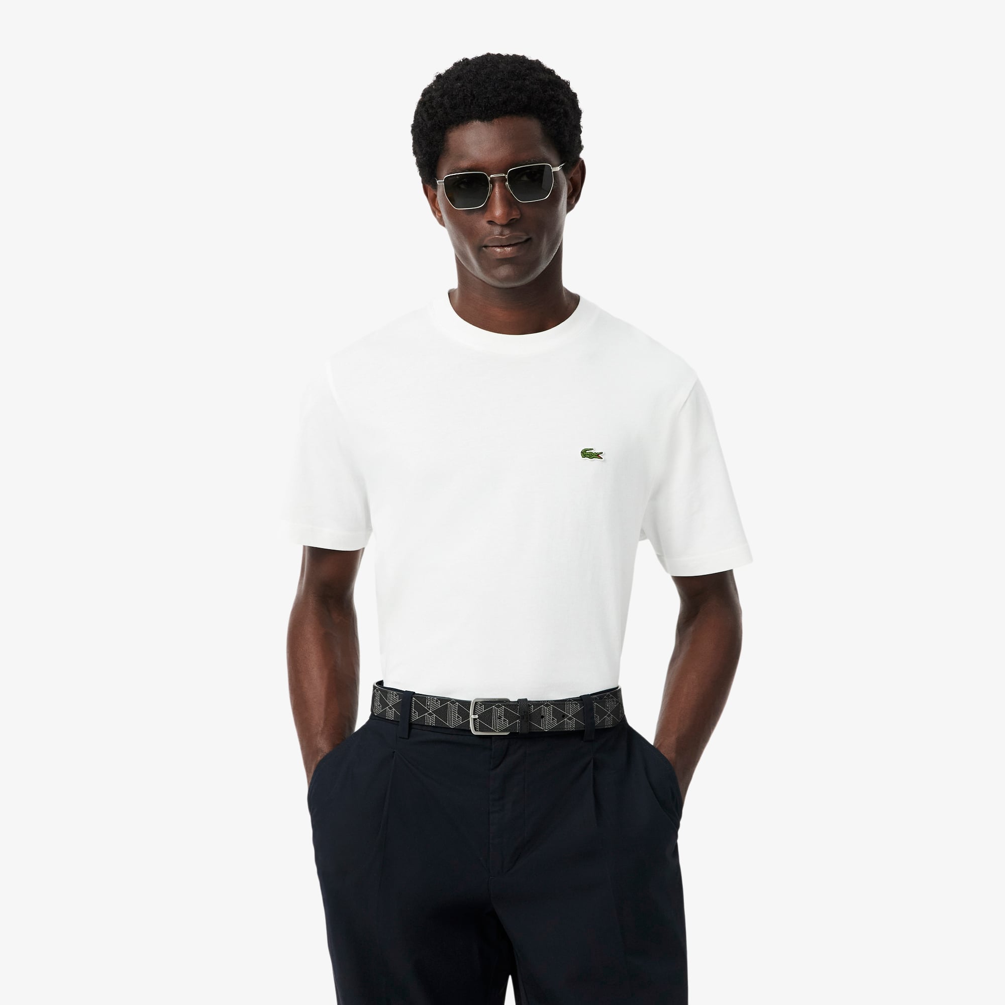 Bộ Quà Tặng Dây Lưng Và Ví Đựng Thẻ Lacoste Nam The Blend