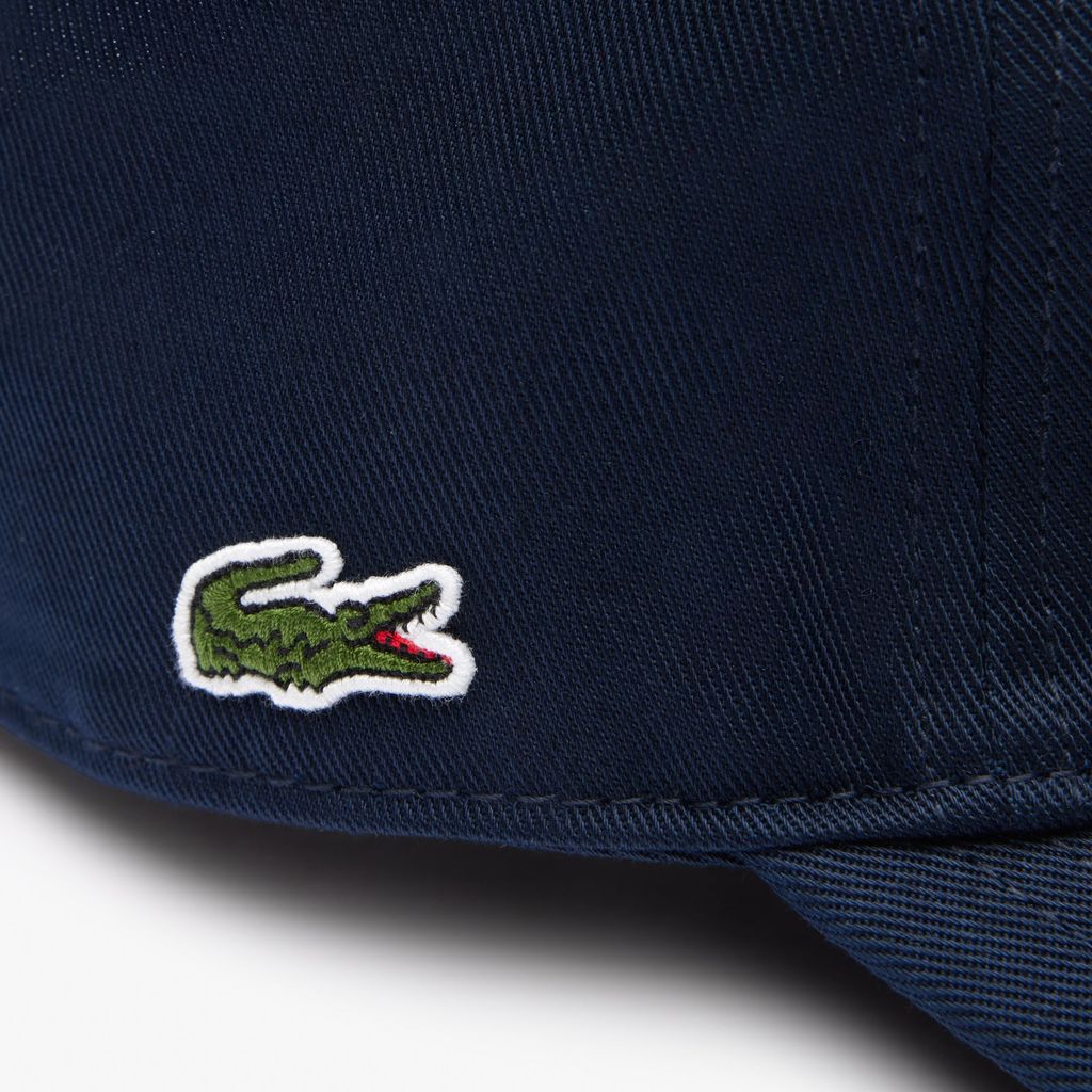 Mũ Lacoste Unisex Chất Liệu Cotton Twill