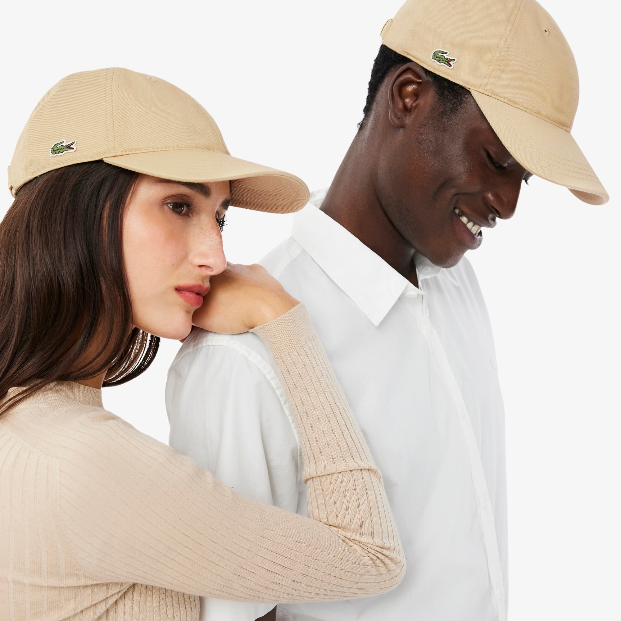Mũ Lacoste Unisex Chất Liệu Cotton Twill