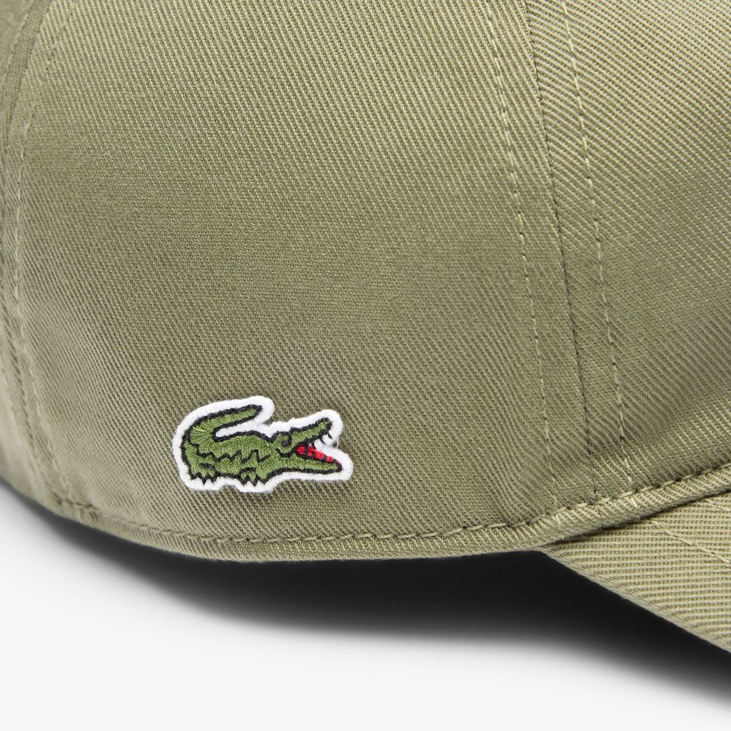 Mũ Lacoste Unisex Chất Liệu Cotton Twill