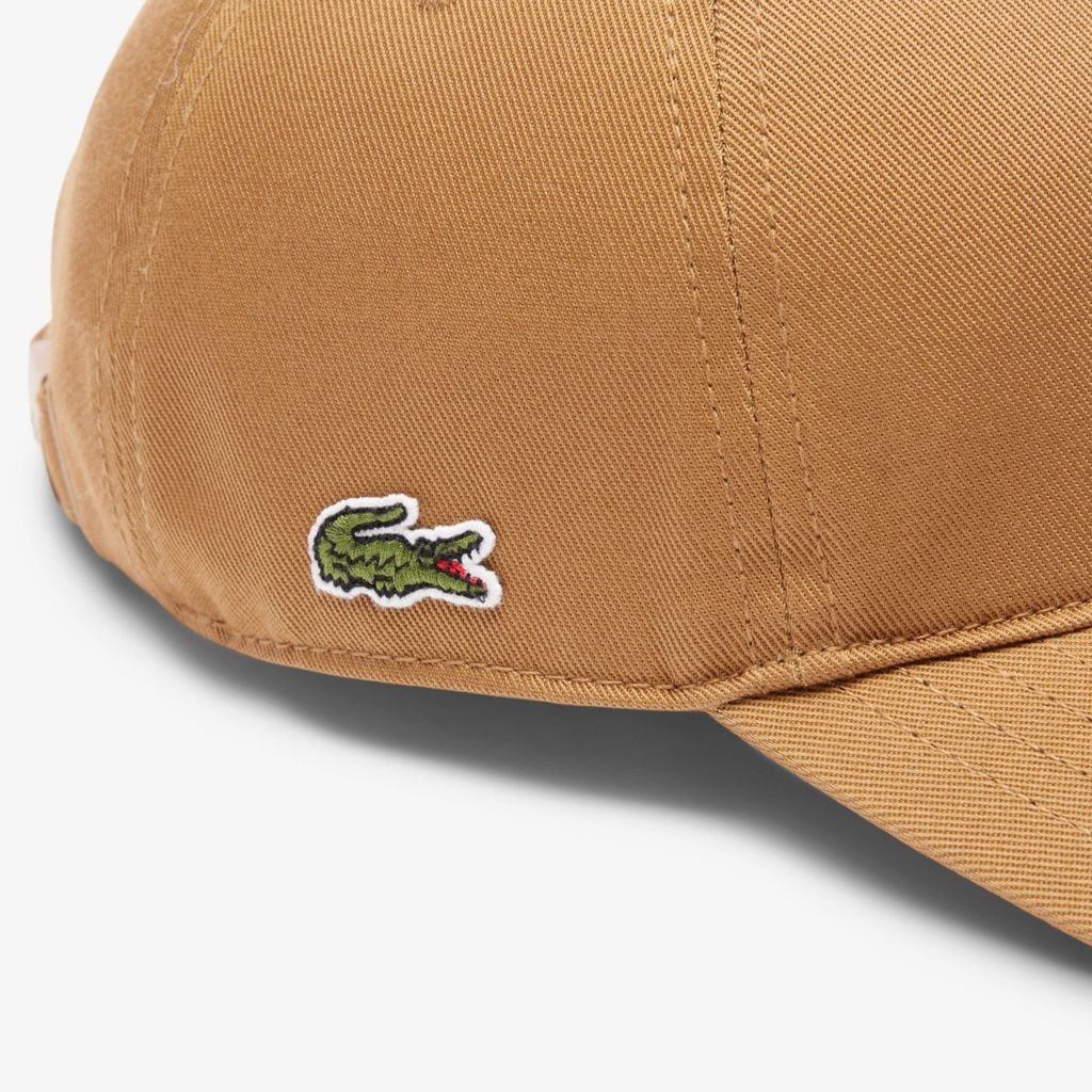 Mũ Lacoste Unisex Chất Liệu Cotton Twill