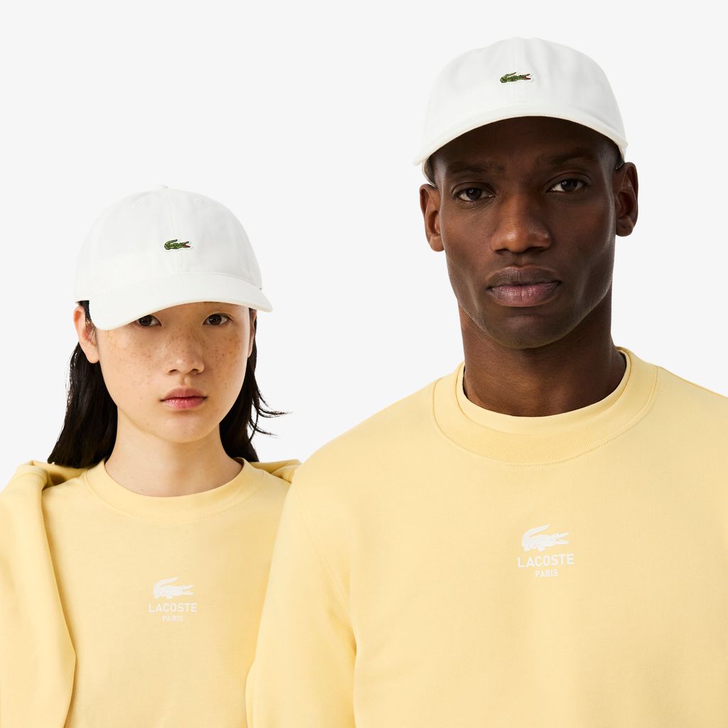 Mũ Lacoste Unisex Chất Liệu Cotton Twill