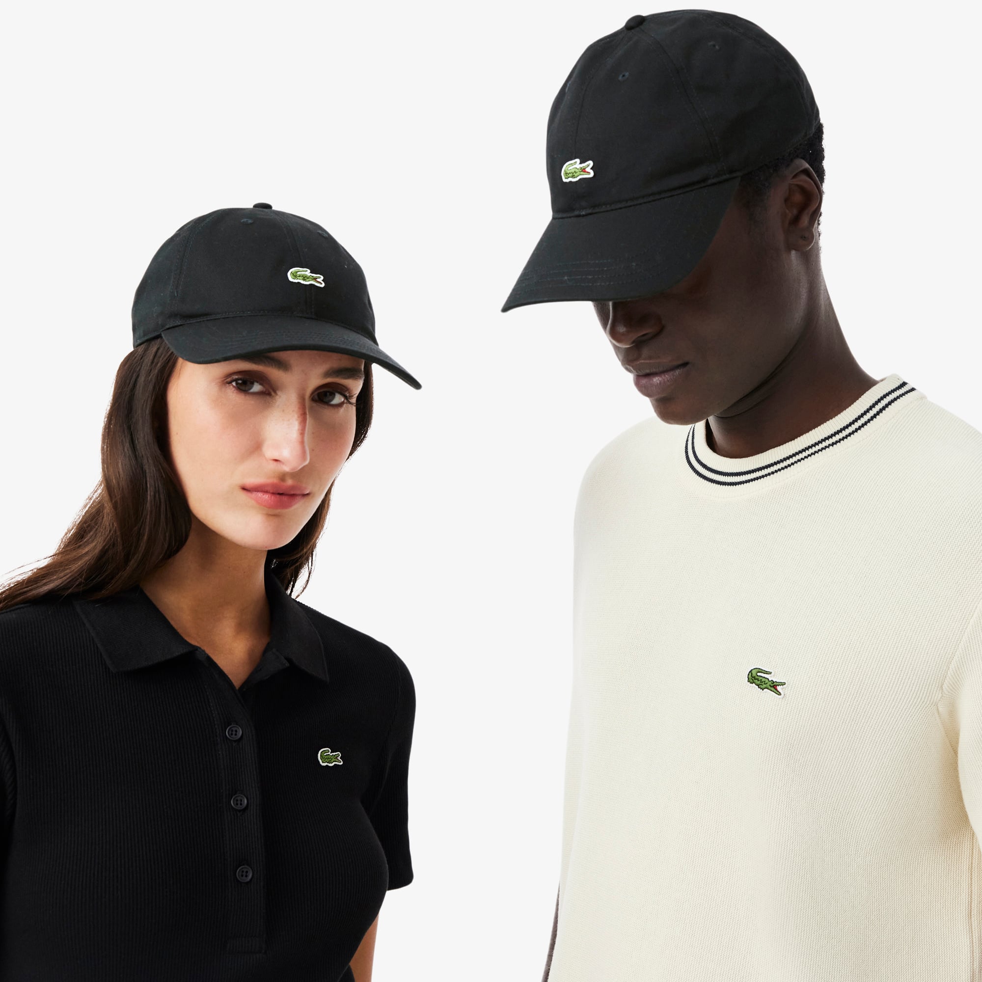 Mũ Lacoste Unisex Chất Liệu Cotton Twill