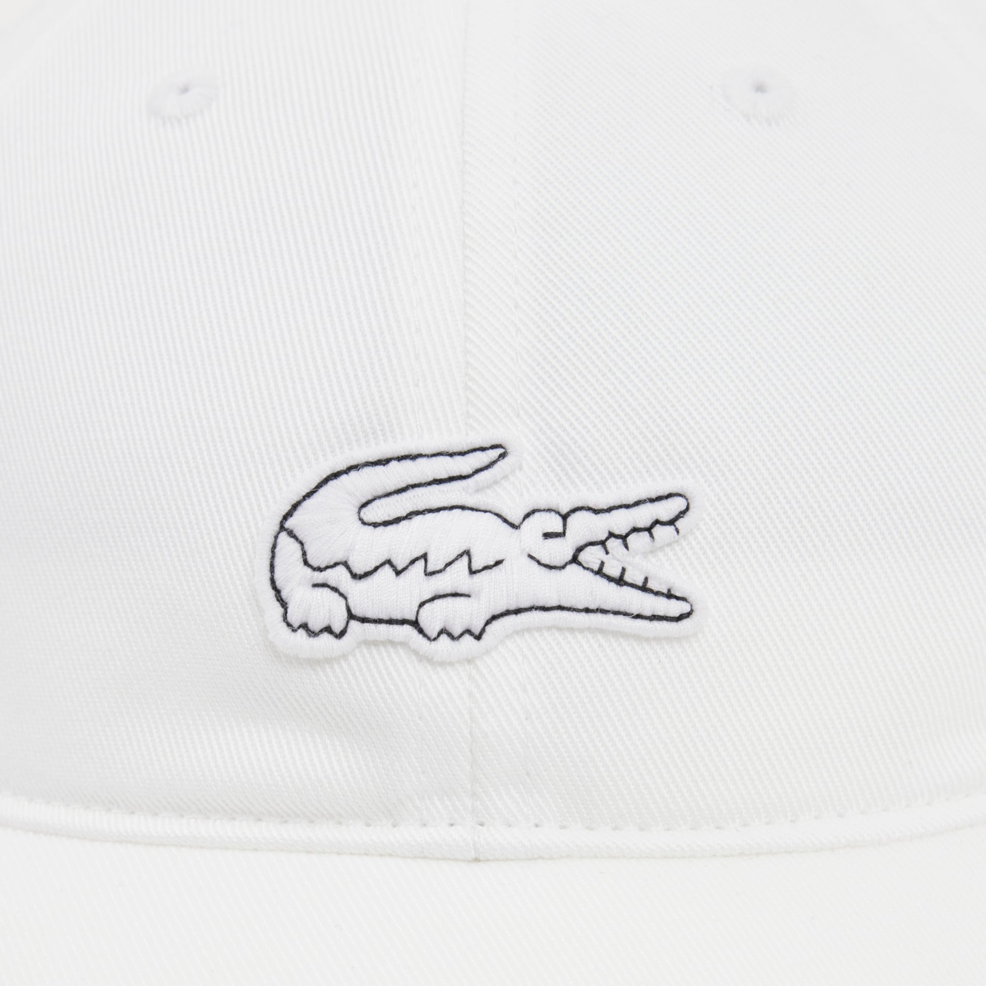 Mũ Lưỡi Trai Lacoste Unisex Dáng Cổ Điển Chất Liệu Cotton Twill Có Phù Hiệu