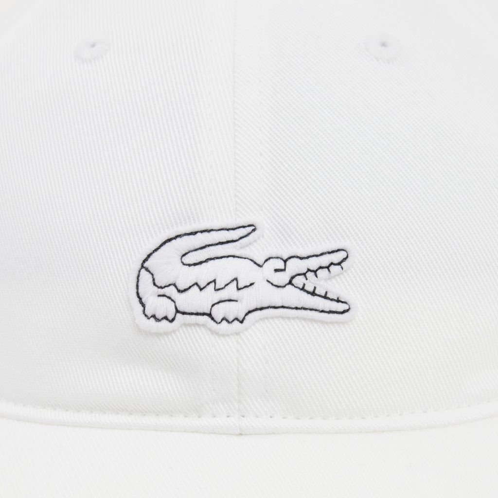 Mũ Lưỡi Trai Lacoste Unisex Dáng Cổ Điển Chất Liệu Cotton Twill Có Phù Hiệu