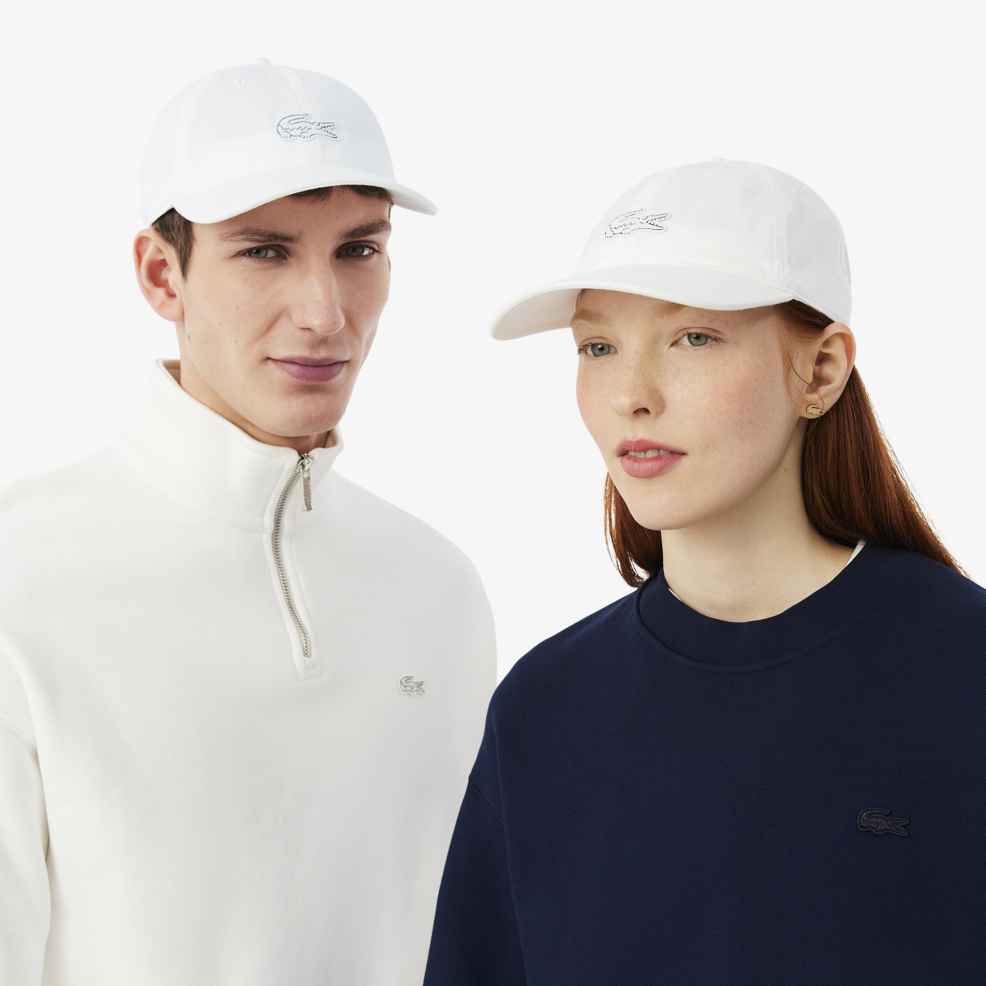 Mũ Lưỡi Trai Lacoste Unisex Dáng Cổ Điển Chất Liệu Cotton Twill Có Phù Hiệu