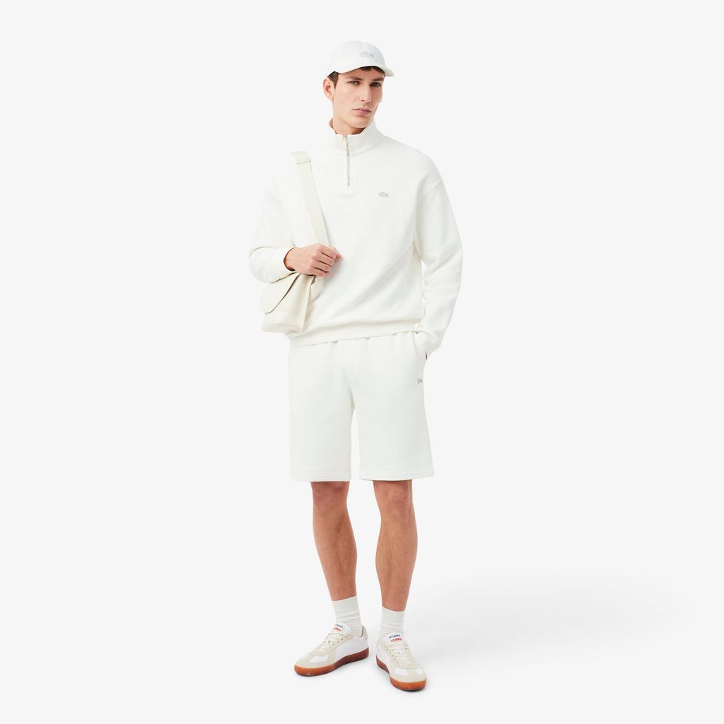 Mũ Lưỡi Trai Lacoste Unisex Dáng Cổ Điển Chất Liệu Cotton Twill Có Phù Hiệu