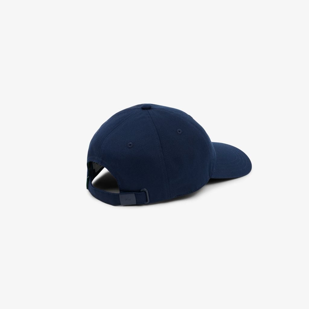 Mũ Lưỡi Trai Lacoste Unisex Dáng Cổ Điển Chất Liệu Cotton Twill Có Phù Hiệu