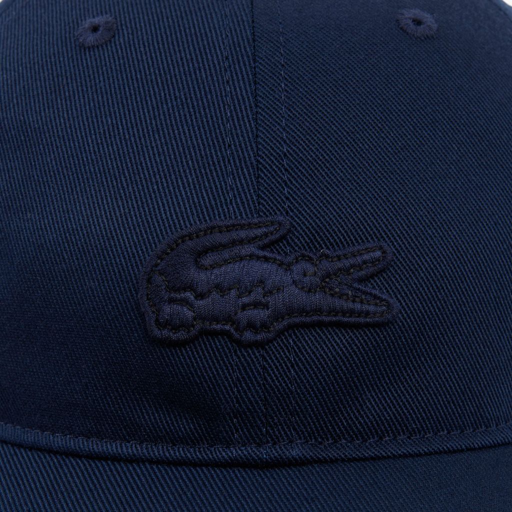 Mũ Lưỡi Trai Lacoste Unisex Dáng Cổ Điển Chất Liệu Cotton Twill Có Phù Hiệu