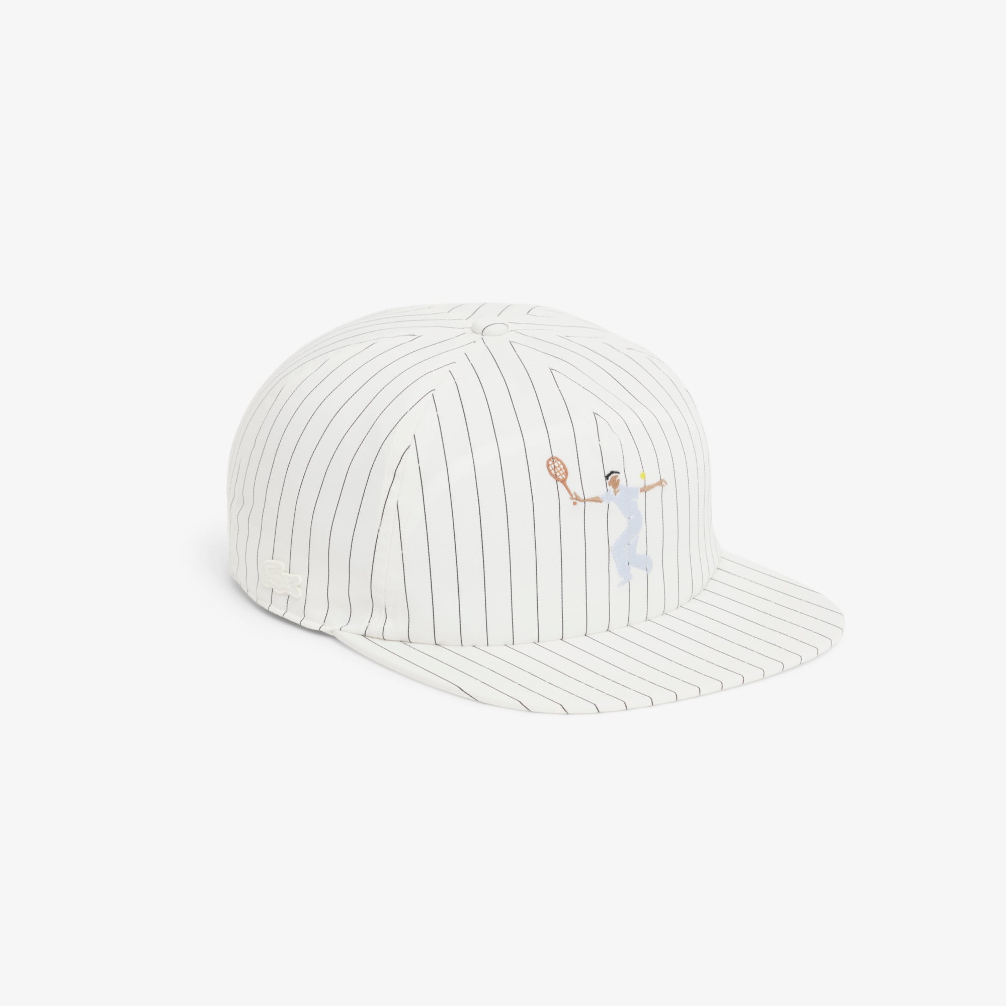 Mũ Lưỡi Trai Lacoste Unisex Chất Liệu Cotton Thêu Kẻ Sọc