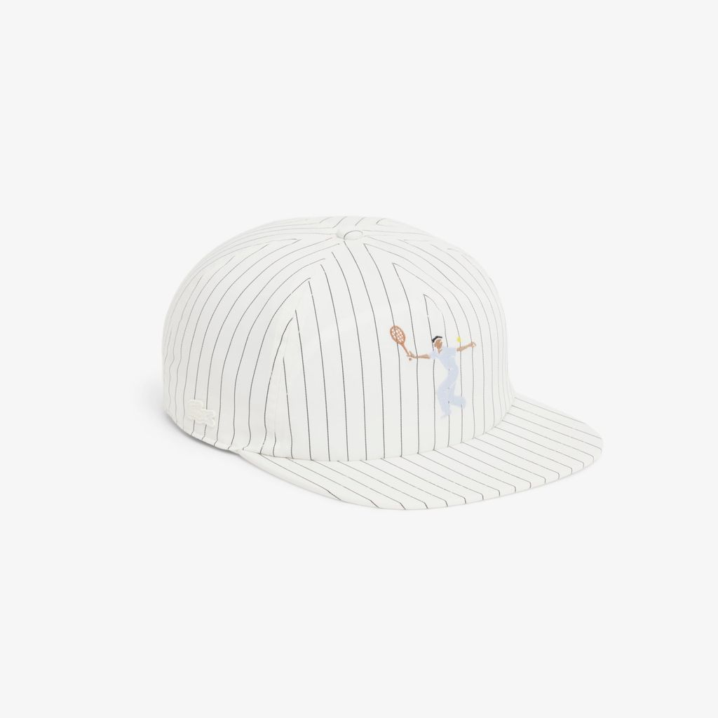 Mũ Lưỡi Trai Lacoste Unisex Chất Liệu Cotton Thêu Kẻ Sọc
