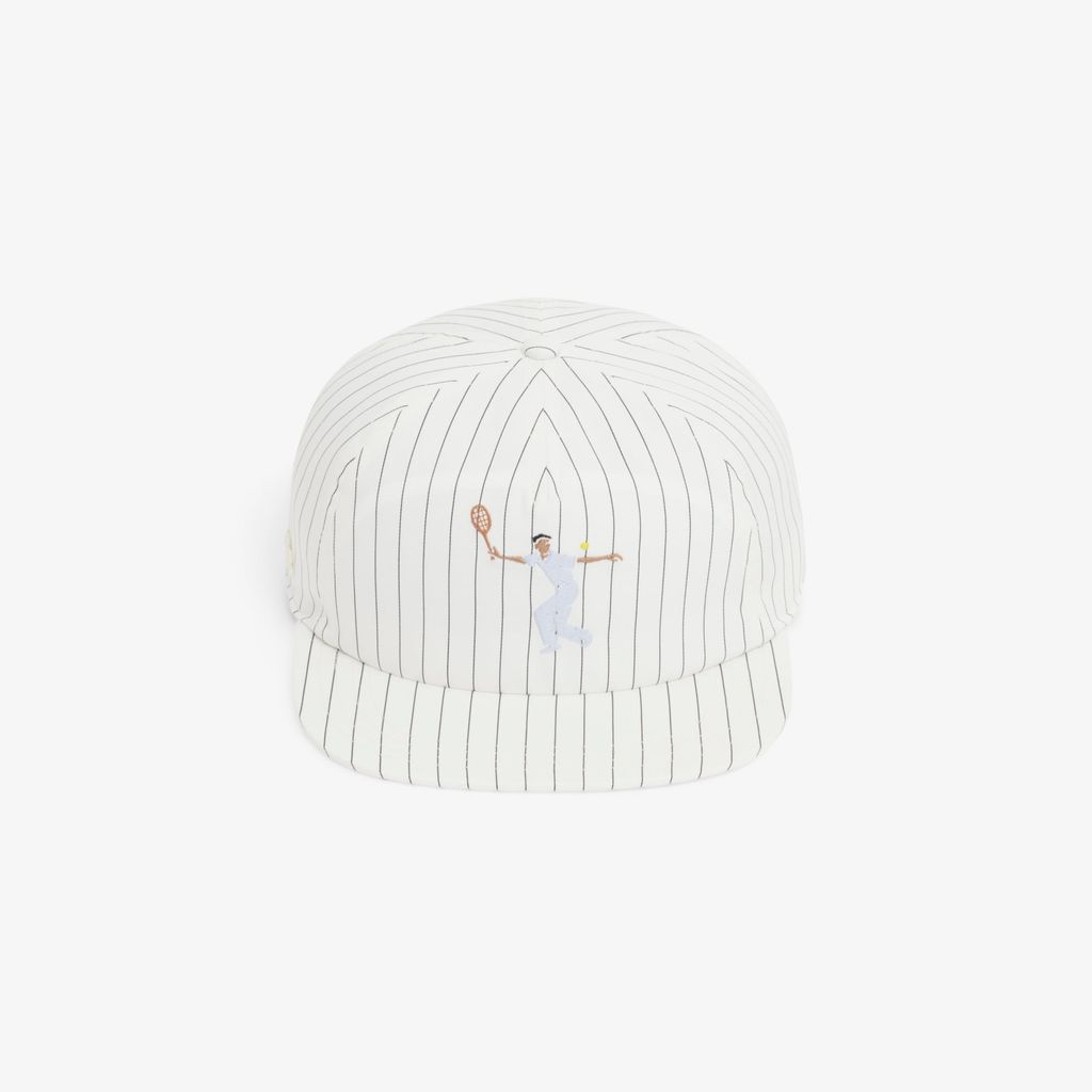 Mũ Lưỡi Trai Lacoste Unisex Chất Liệu Cotton Thêu Kẻ Sọc