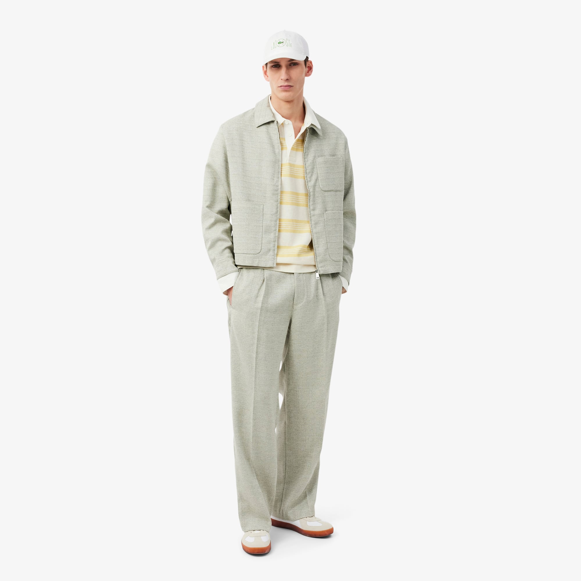 Mũ Lưỡi Trai Lacoste Unisex Chất Liệu Cotton Twill In Hình