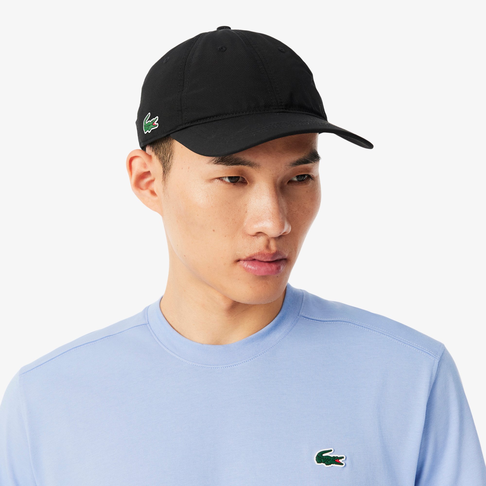 Mũ Thể Thao Lacoste Nam Nhẹ Chất Liệu Taffeta Kim Cương