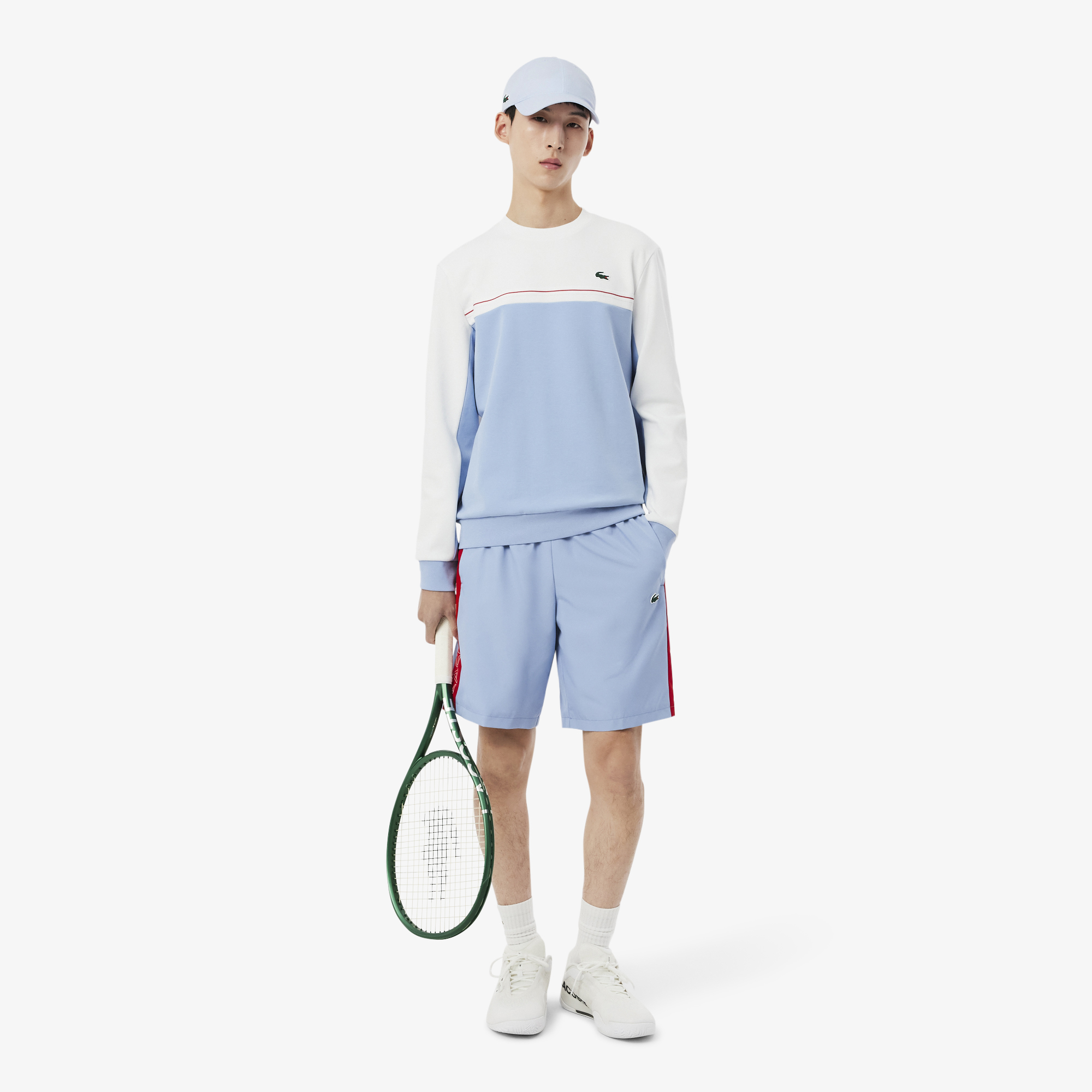Mũ Thể Thao Lacoste Nam Nhẹ Chất Liệu Taffeta Kim Cương