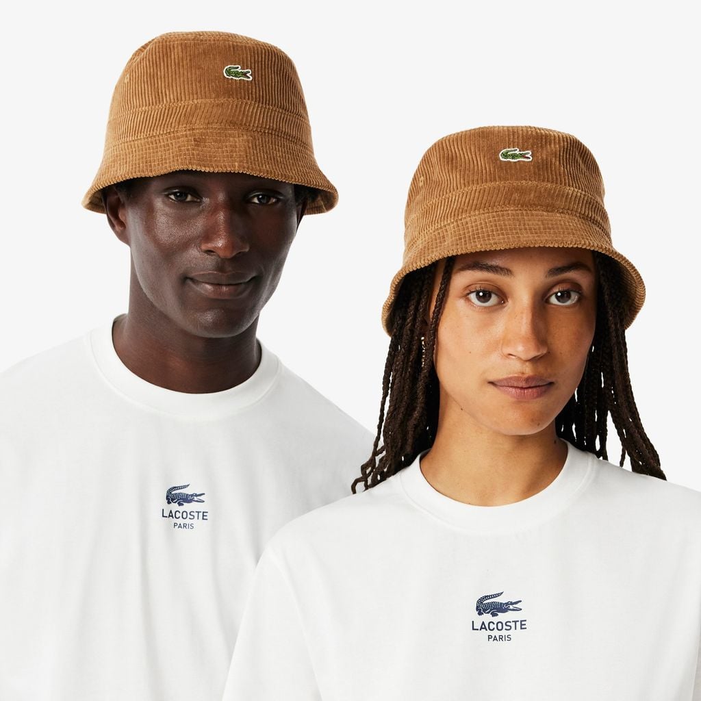 Mũ Xô Lacoste Unisex Bằng Vải Nhung