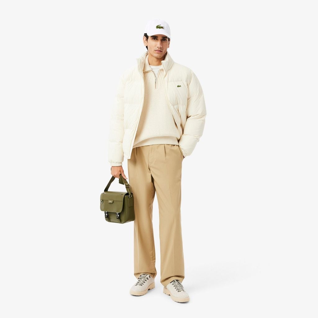 Mũ Lacoste Unisex Chất Liệu Cotton Twill Huy Hiệu Cá Sấu