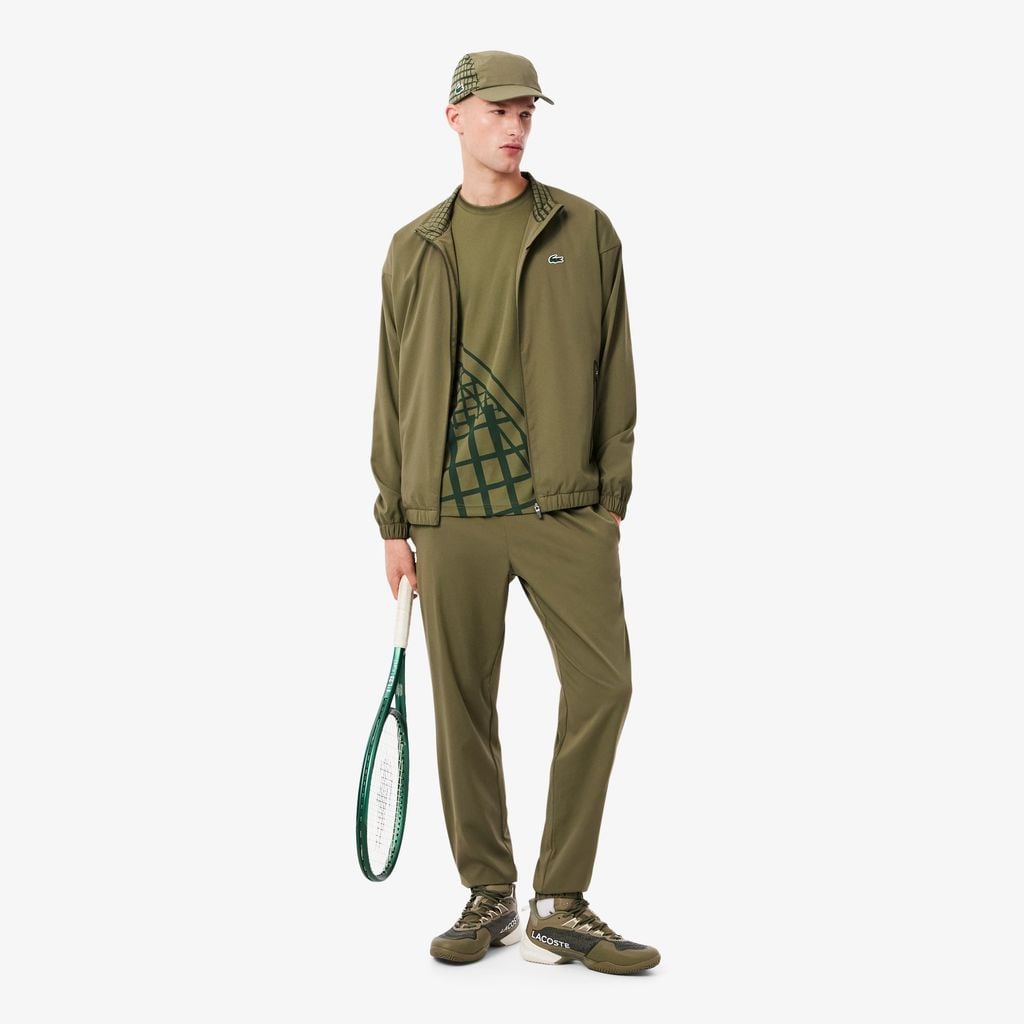 Mũ Tennis Lacoste Nam In Hình