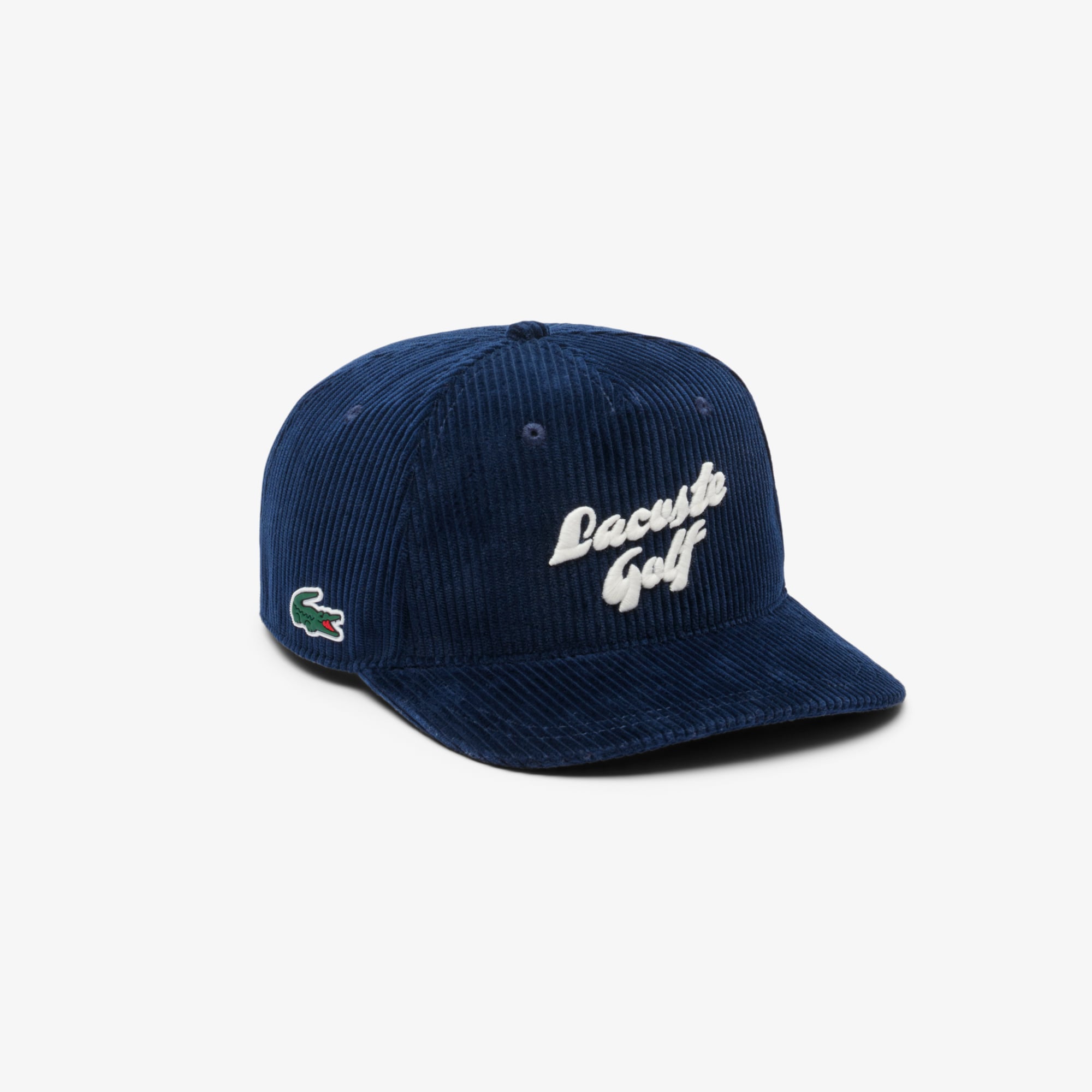 Mũ Golf Lacoste Nam Corduroy Thêu