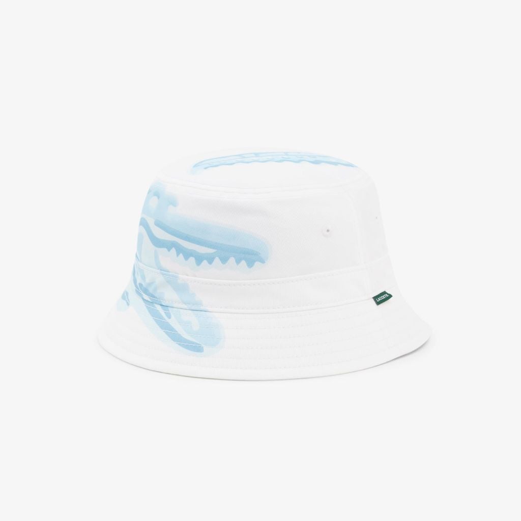 Mũ Xô Lacoste Unisex Chất Liệu Cotton Twill In Hình