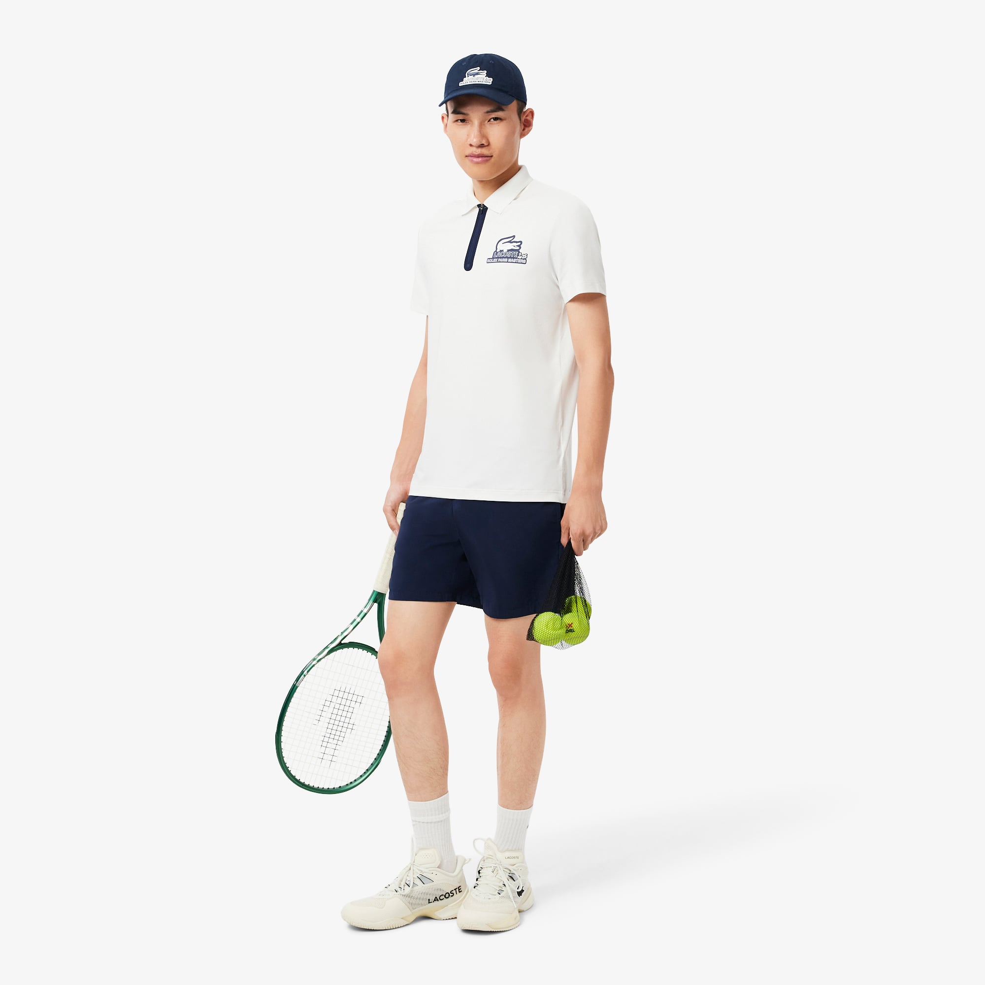 Mũ Lưỡi Trai Lacoste Unisex Phiên Bản Rolex Paris Masters