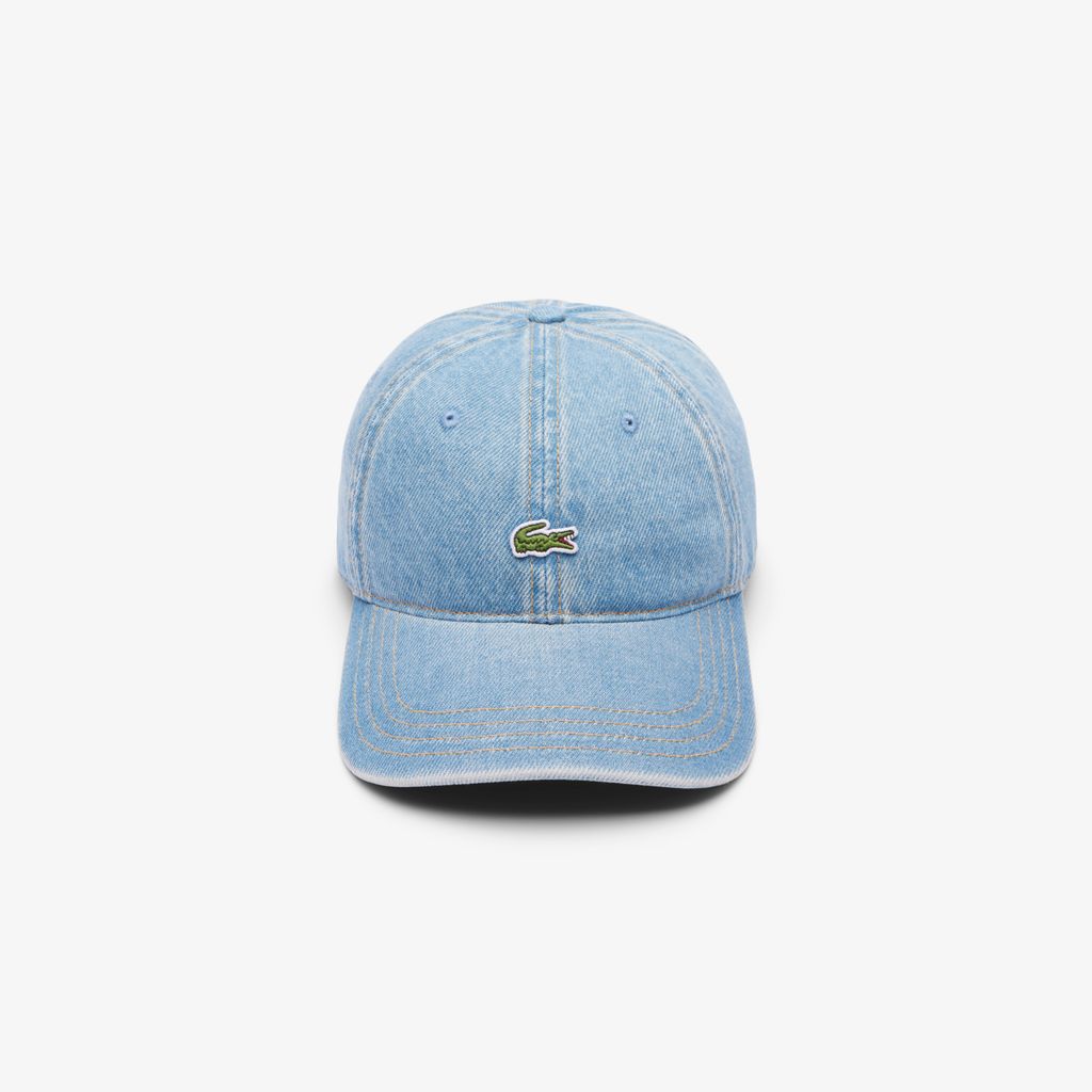 Mũ Denim Lacoste Unisex Chất Liệu Cotton