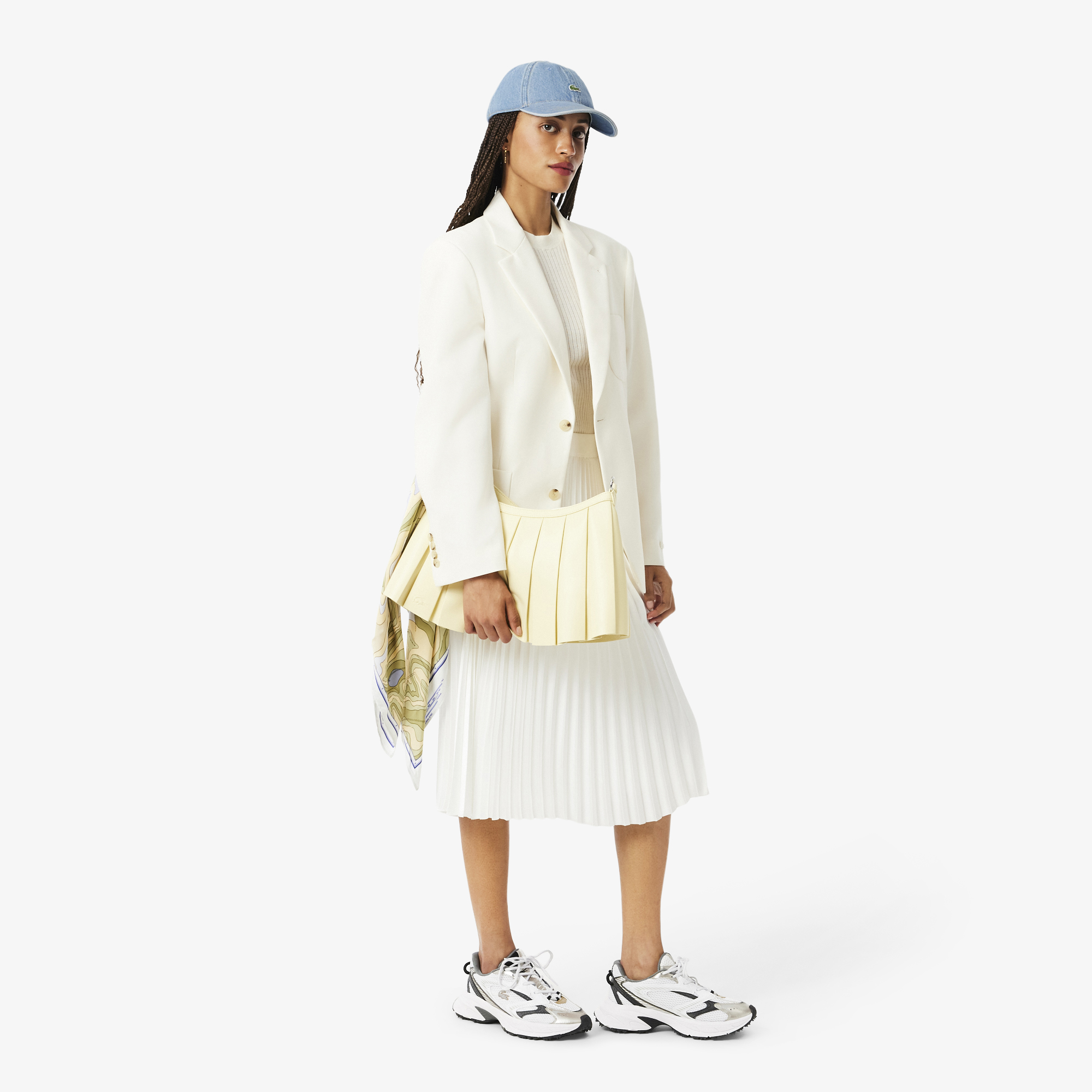 Mũ Denim Lacoste Unisex Chất Liệu Cotton