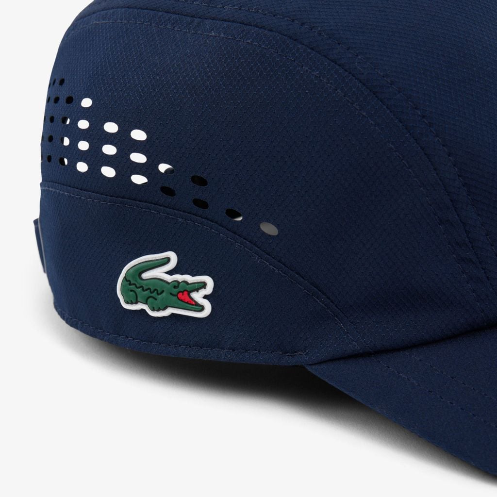 Mũ Lưỡi Trai Tennis Lacoste Nam Chất Liệu Diamond Taffeta