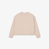 Áo Nỉ Lacoste Nữ Dáng Oversize Chất Liệu Jersey Hai Mặt