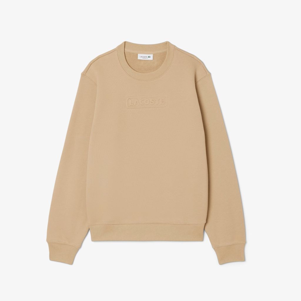 Áo Nỉ Lacoste Nữ Chất Liệu Cotton Có Logo Dập Nổi