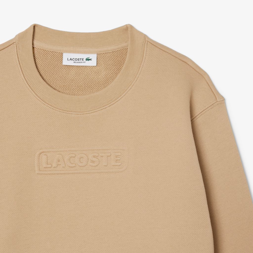 Áo Nỉ Lacoste Nữ Chất Liệu Cotton Có Logo Dập Nổi