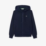 Áo Hoodie Lacoste Nữ Dáng Rộng Lông Cừu Có Khóa Kéo