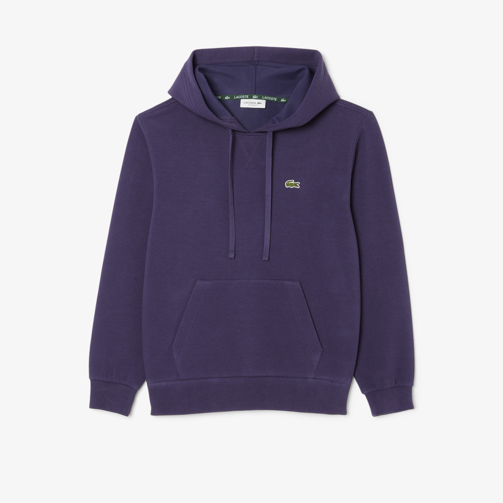 Áo Hoodie Lacoste Nữ Dáng Rộng Chất Liệu Piqué