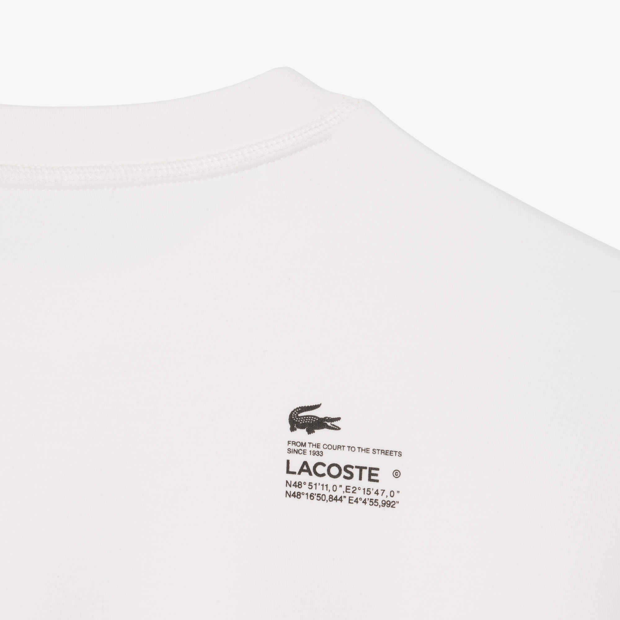 Áo Nỉ Lacoste Nữ Oversize Chất Liệu Cotton