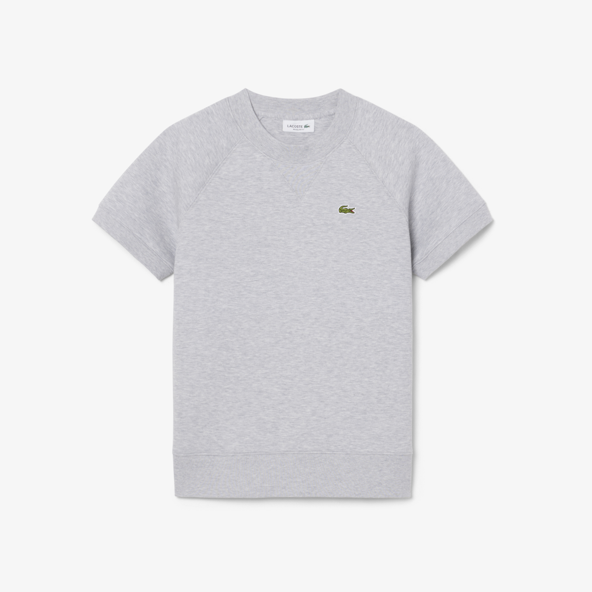 Áo Nỉ Lacoste Nữ Dáng Suông Tay Ngắn