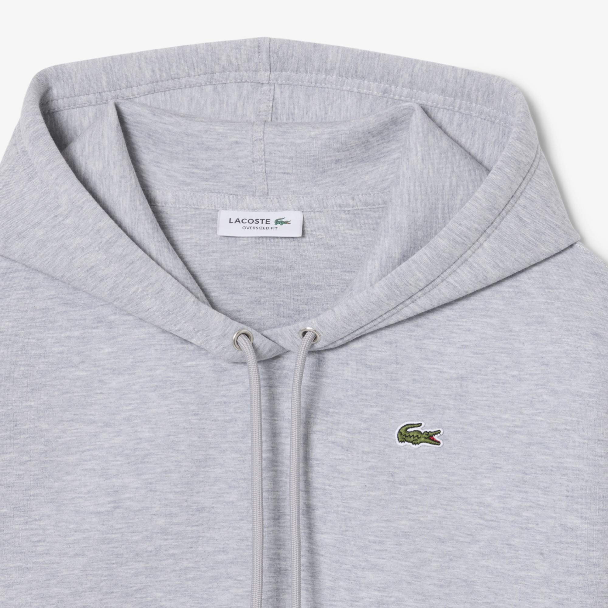 Áo Nỉ Lacoste Nữ Oversize Chất Liệu Thun Dệt Kim