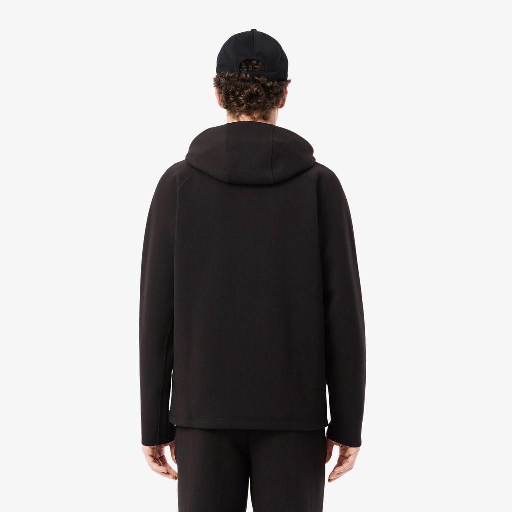 Áo Hoodie Thể Thao Lacoste Nam Dáng Rộng Co Giãn Có Khóa Kéo
