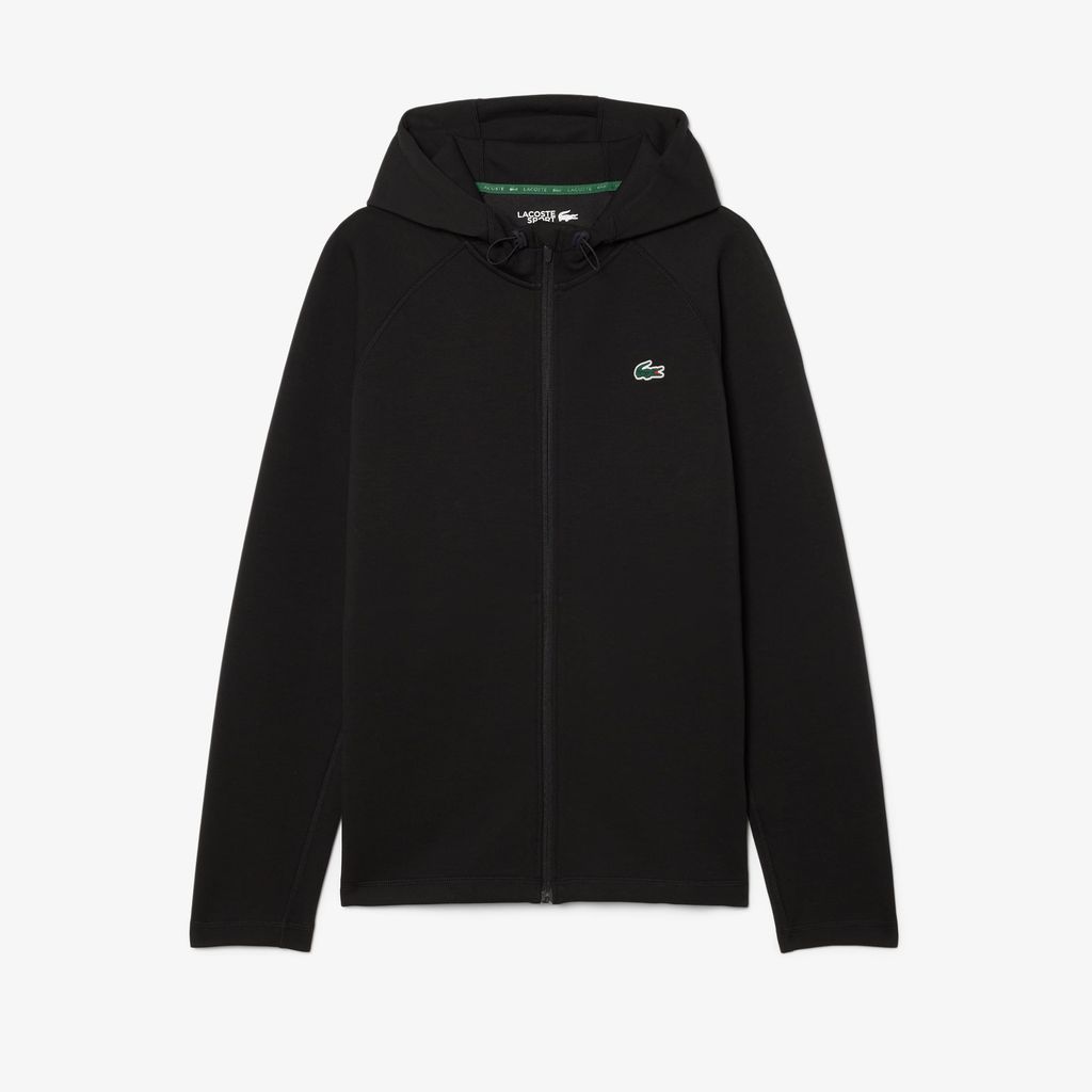 Áo Hoodie Thể Thao Lacoste Nam Dáng Rộng Co Giãn Có Khóa Kéo