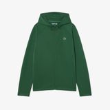 Áo Hoodie Thể Thao Lacoste Nam Dáng Rộng Co Giãn Có Khóa Kéo