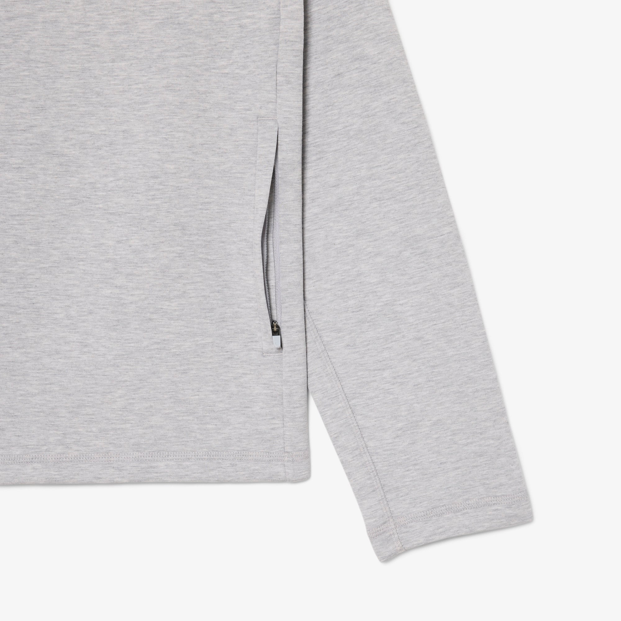 Áo Hoodie Thể Thao Lacoste Nam Dáng Rộng Co Giãn Có Khóa Kéo