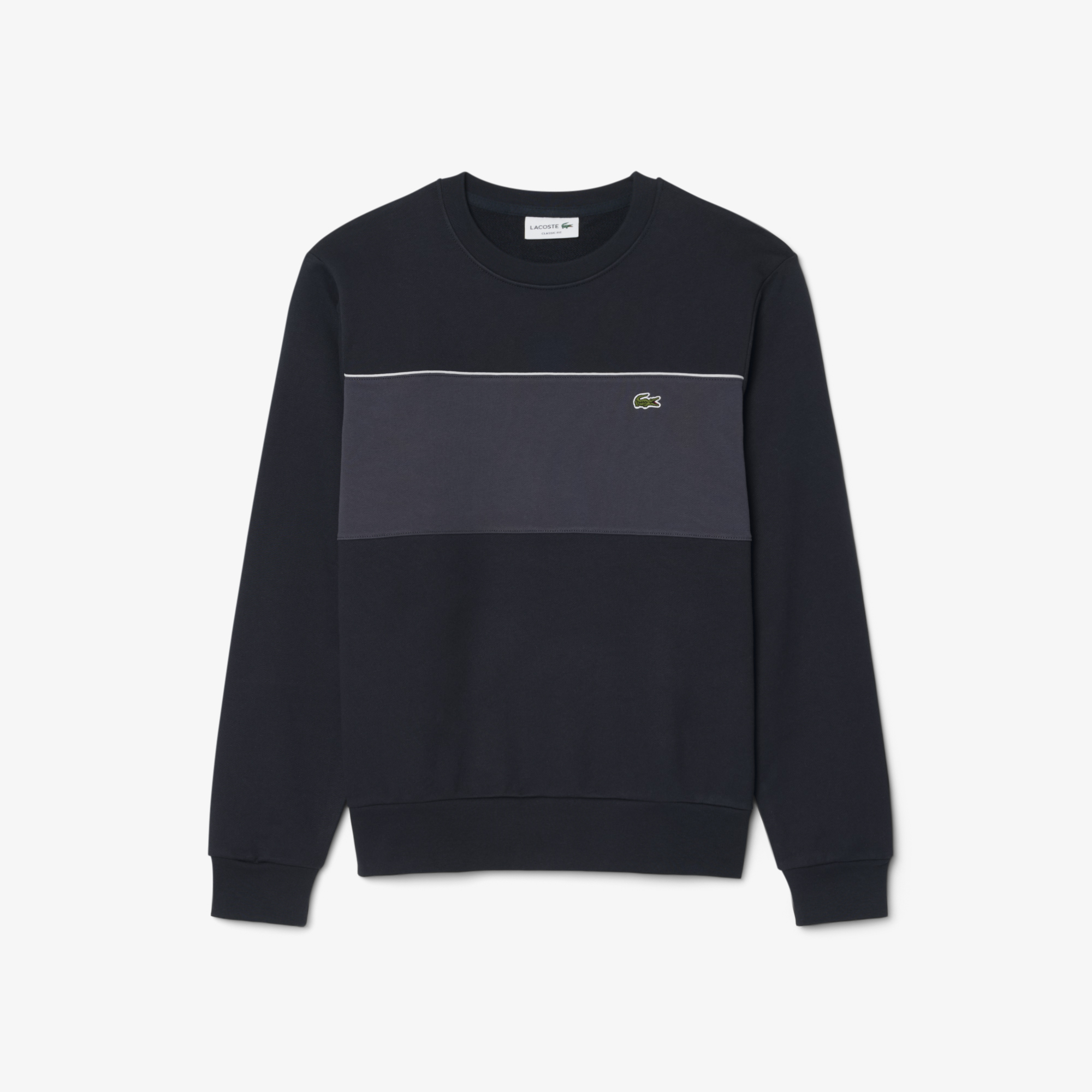 Áo Nỉ Lacoste Nam Dáng Suông Họa Tiết Color-Block