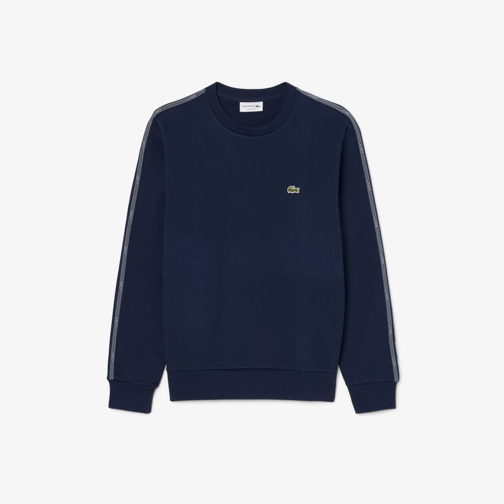 Áo Nỉ Lacoste Nam Dáng Suông Dải Băng Có Chi Tiết Kẻ Sọc