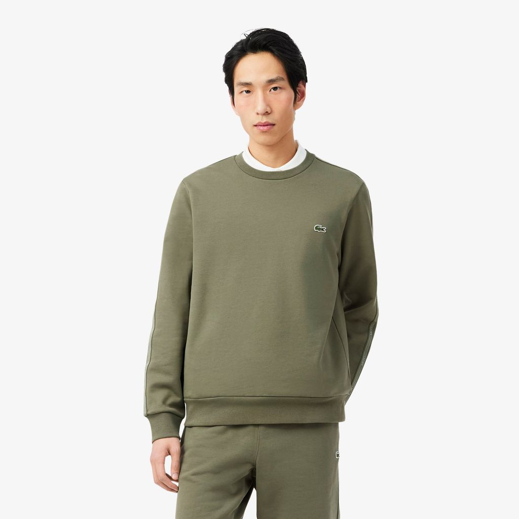 Áo Nỉ Lacoste Nam Dáng Suông Dải Băng Có Chi Tiết Kẻ Sọc
