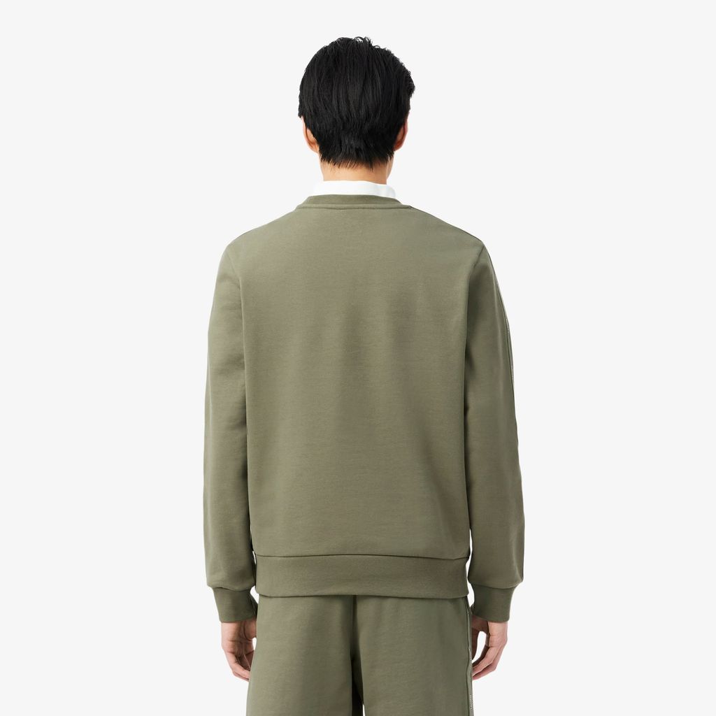 Áo Nỉ Lacoste Nam Dáng Suông Dải Băng Có Chi Tiết Kẻ Sọc