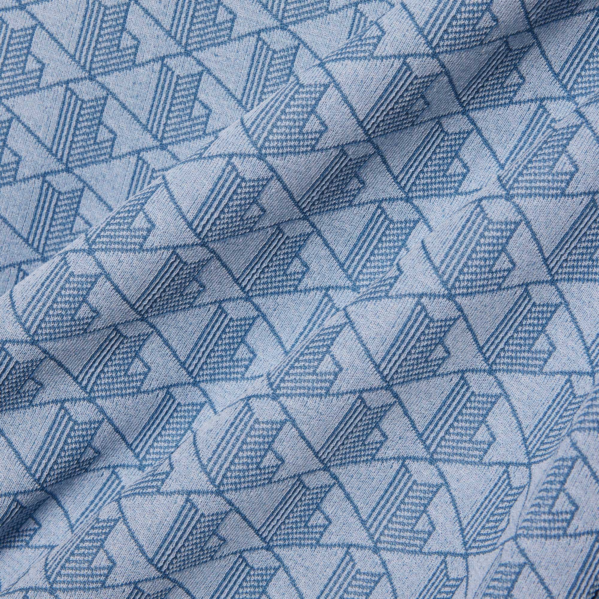Áo Nỉ Lacoste Nam Paris Có Khóa Kéo Chất Liệu Jacquard