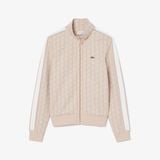 Áo Nỉ Lacoste Nam Paris Có Khóa Kéo Chất Liệu Jacquard