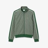 Áo Nỉ Lacoste Nam Paris Có Khóa Kéo Chất Liệu Jacquard