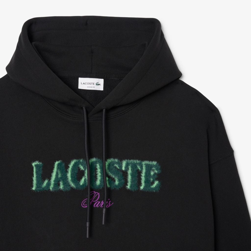 Áo Hoodie Lacoste Nam Thêu Dáng Rộng