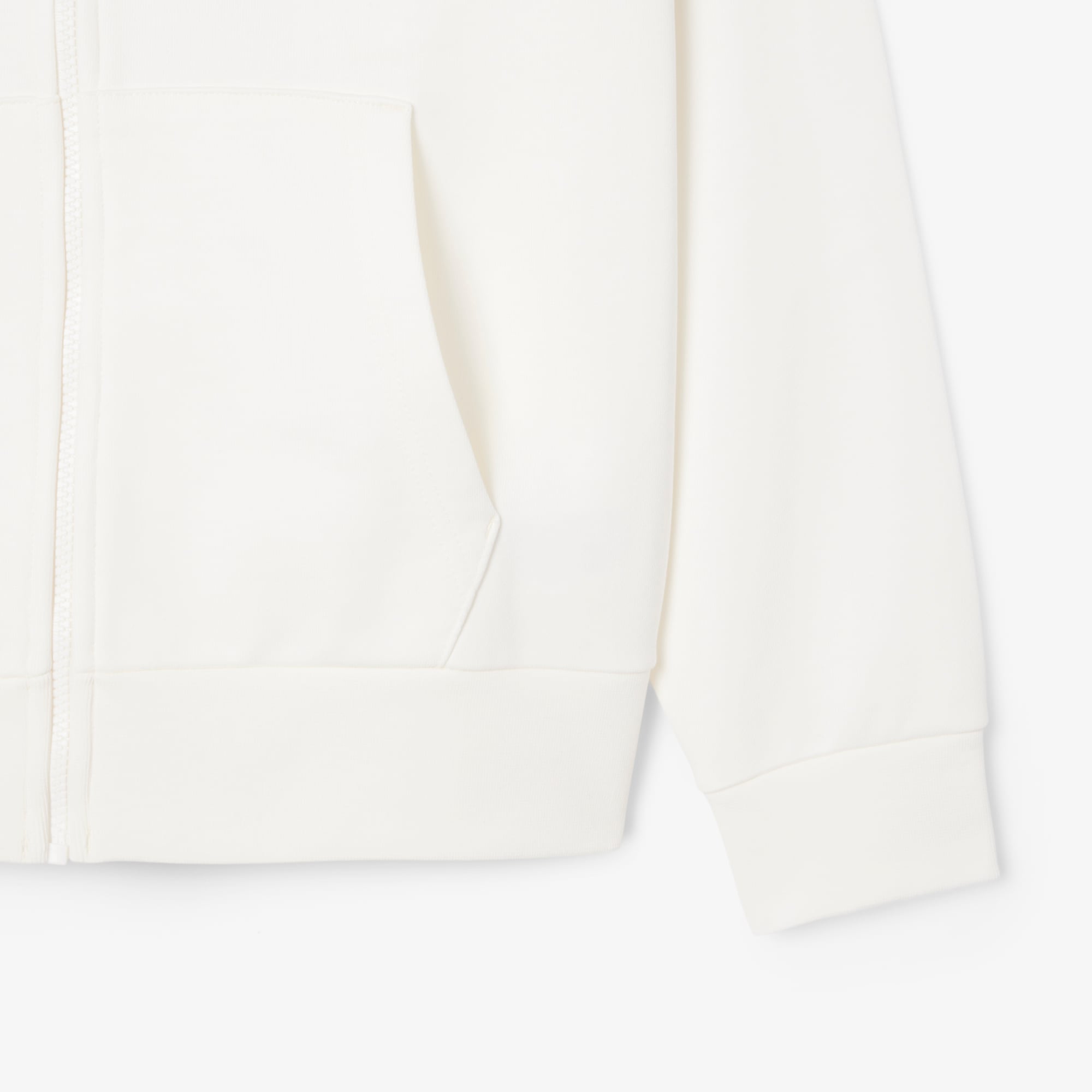 Áo Hoodie Lacoste Nam Dáng Cổ Điển Có Khóa Kéo Họa Tiết Colour-Block