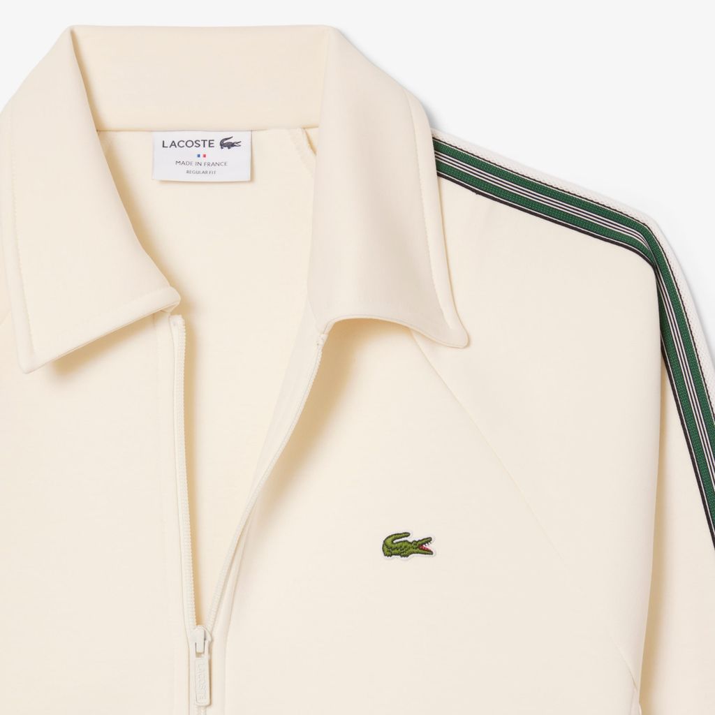 Áo Nỉ Lacoste Nam Dáng Suông Có Khóa Kéo Sản Xuất Tại Pháp